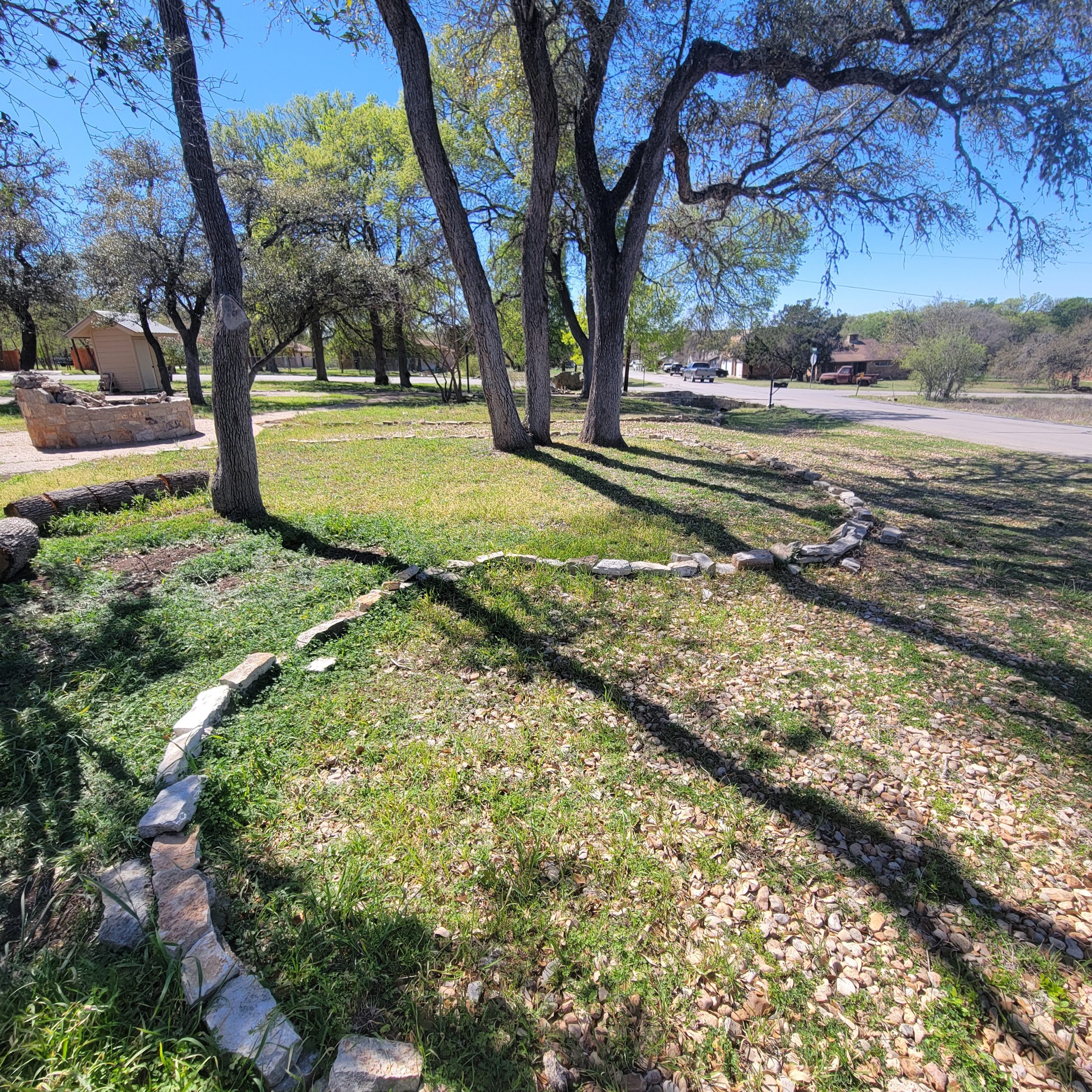 front of property looking sw